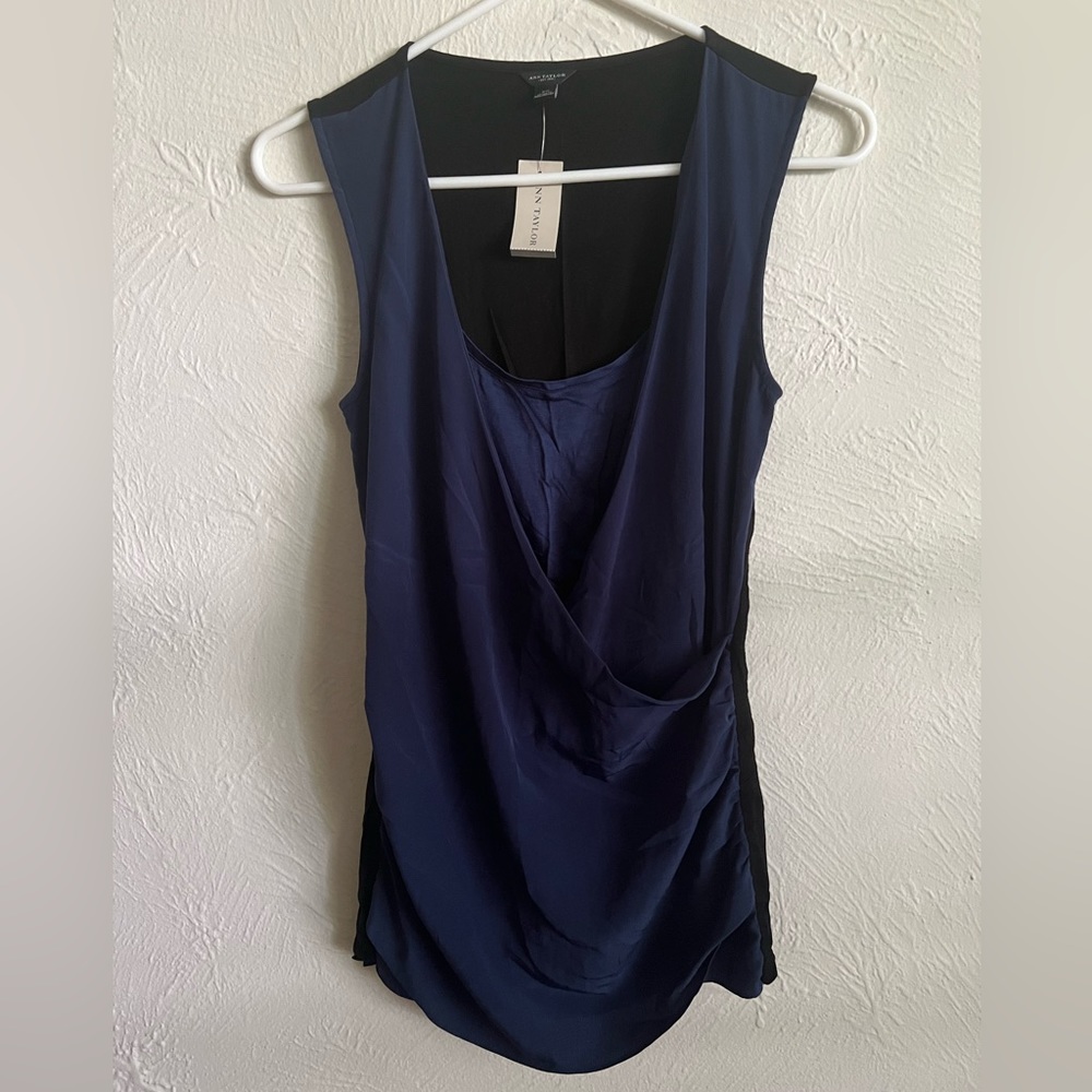 NWT ann taylor wrap tank top